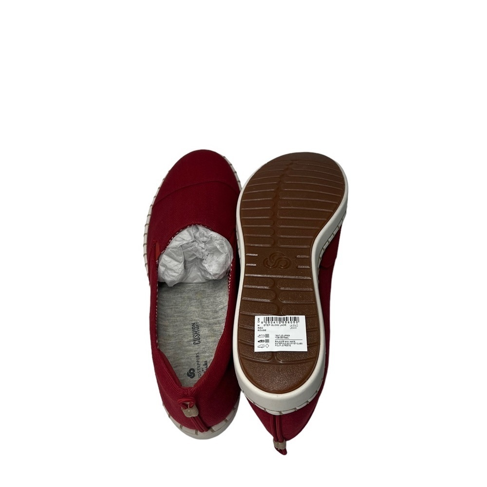 NWT Cloudsteppers by Clarks Women's Red Rouge Slip-on Sneaker Shoes 9 - Picture 8 of 8